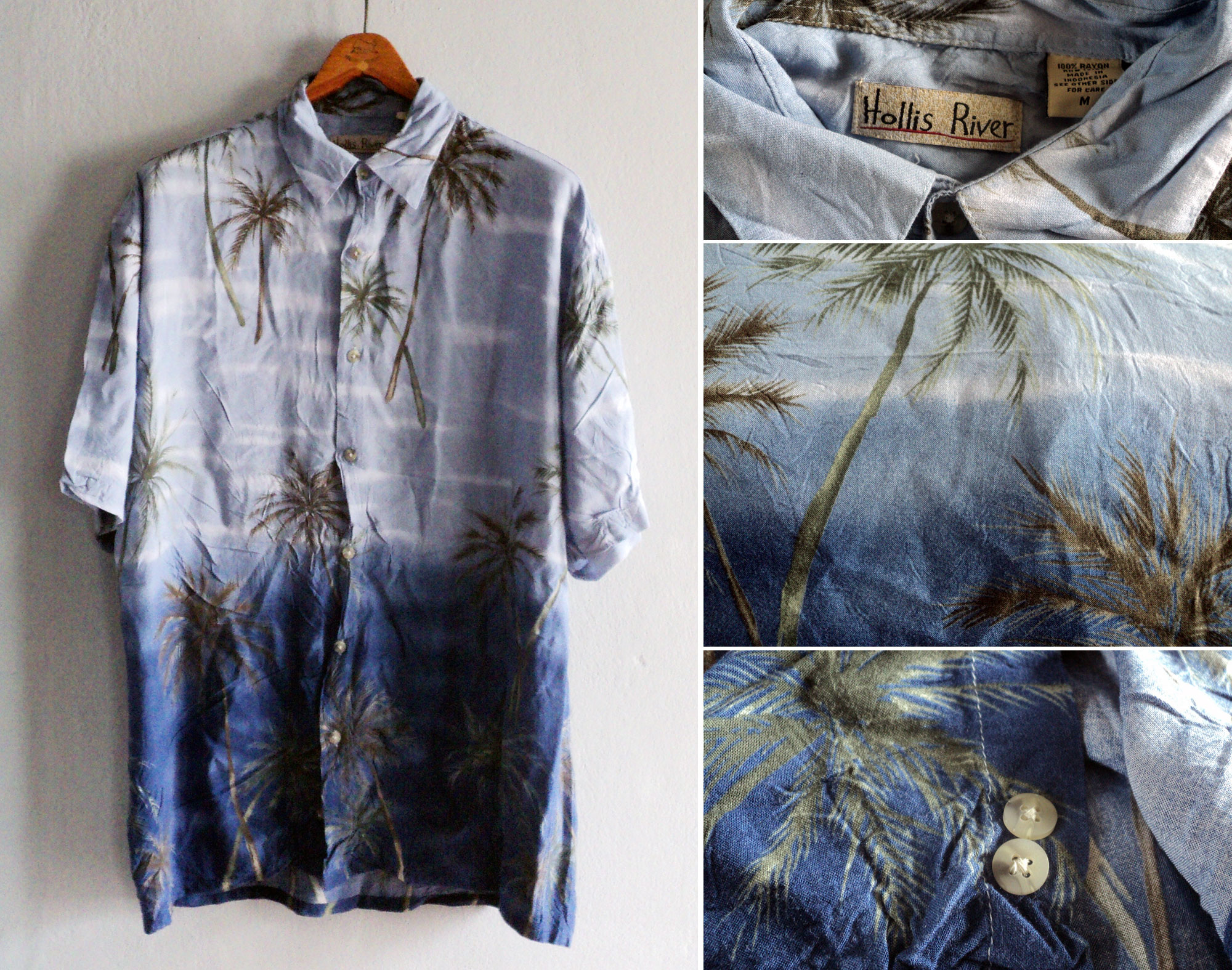 Hawaii, shirt, hollis-river, M, kzyshop