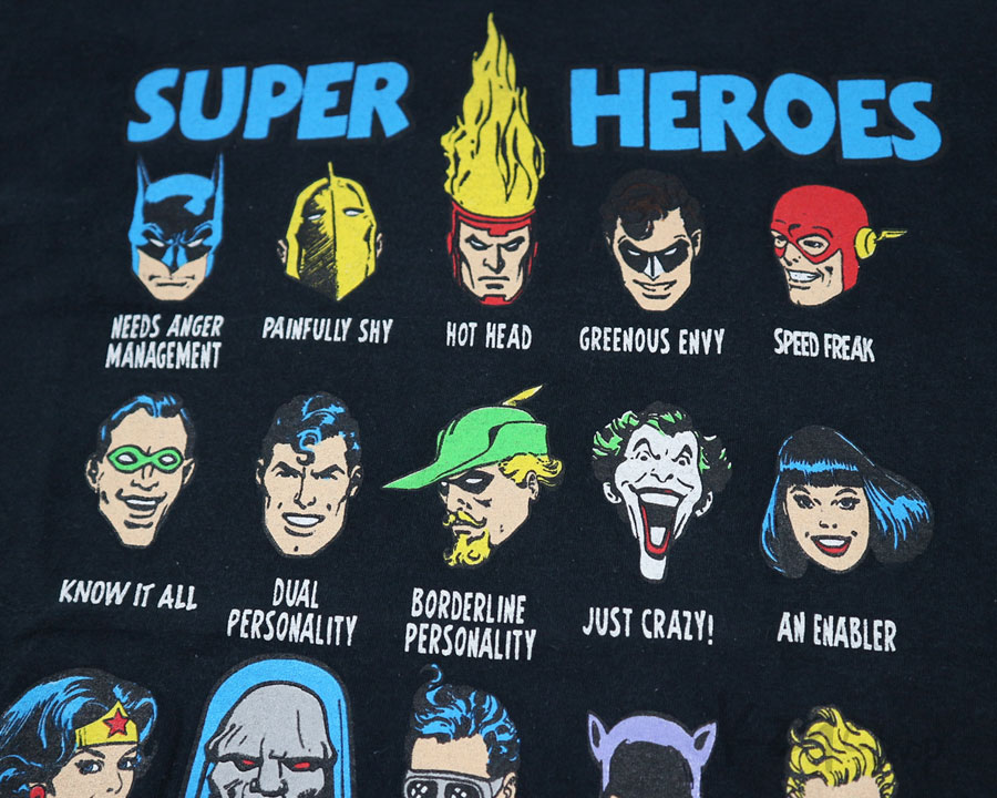 เสื้อยืด DC - SUPER HERO
