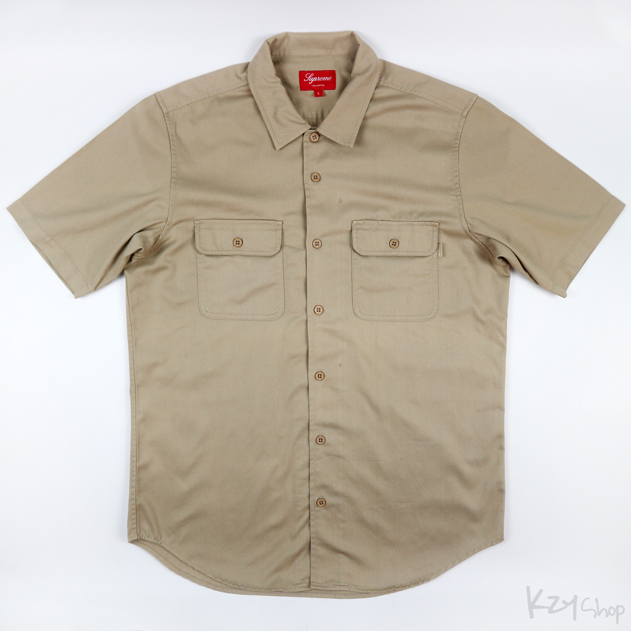 Supreme - Short Sleeve Work Shirt