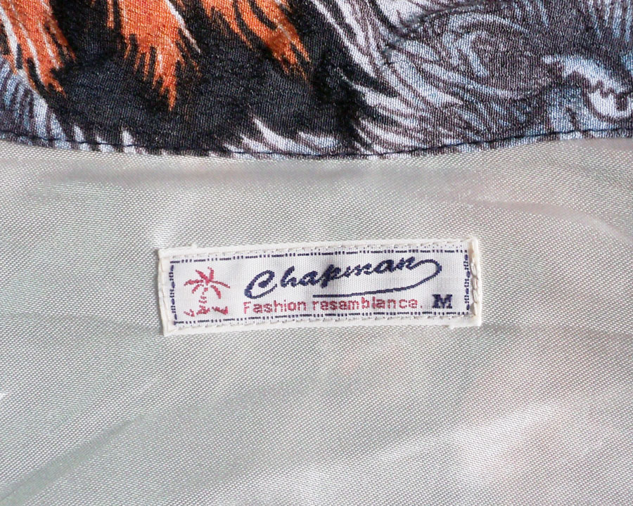 เสื้อฮาวายลายญี่ปุ่น Chapman ลาย สิงห์ไฟ/มังกรน้ำ 