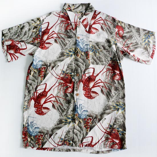 เสื้อฮาวายลายญี่ปุ่น Sun Surf - SPINY LOBSTER