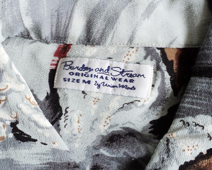 เสื้อฮาวายลายญี่ปุ่น Burdevy and Stream ลาย ปีศาจตาเดียว