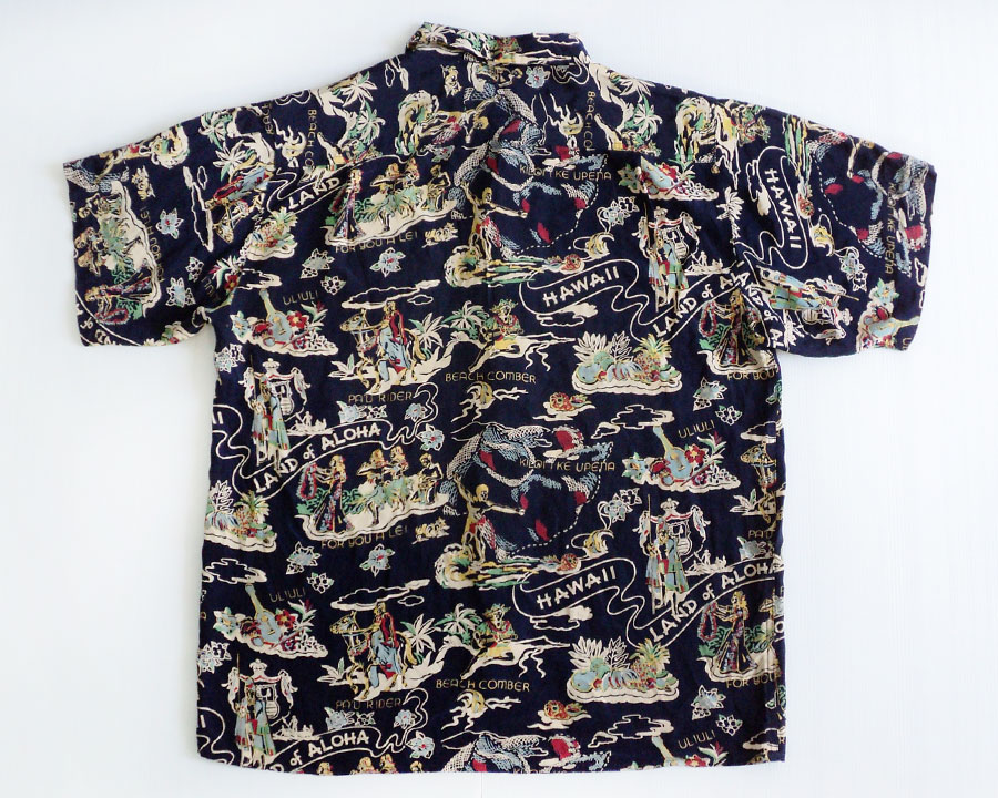 เสื้อฮาวาย AVANTI ลาย HAWAII LAND OF ALOHA