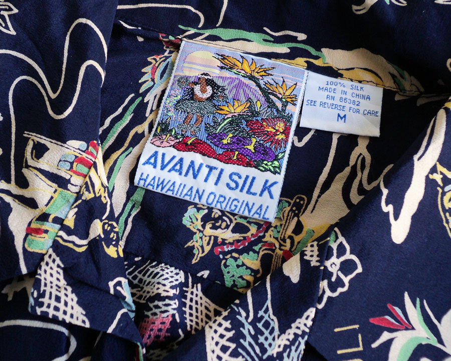 เสื้อฮาวาย AVANTI ลาย HAWAII LAND OF ALOHA
