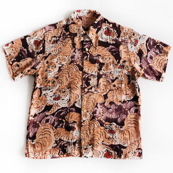 เสื้อฮาวายลายญี่ปุ่น Native Hawaiian - ONE HUNDRED TIGER