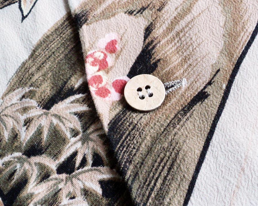 เสื้อฮาวายลายญี่ปุ่น Native Hawaiian ลาย ปลาคราฟ