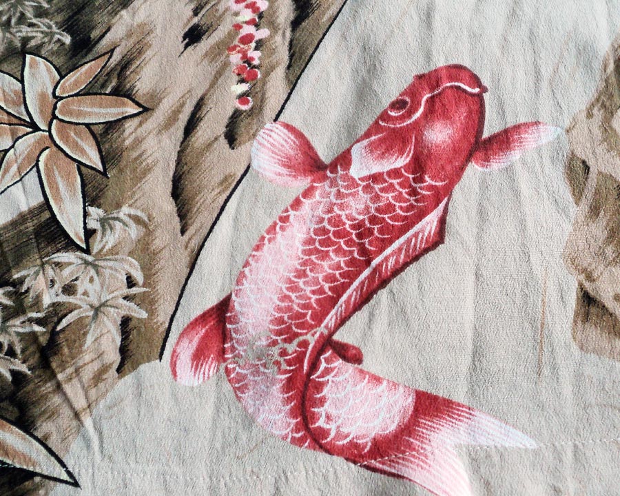 เสื้อฮาวายลายญี่ปุ่น Native Hawaiian ลาย ปลาคราฟ