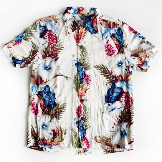 เสื้อฮาวาย Hawaiian ลาย ใบไม้