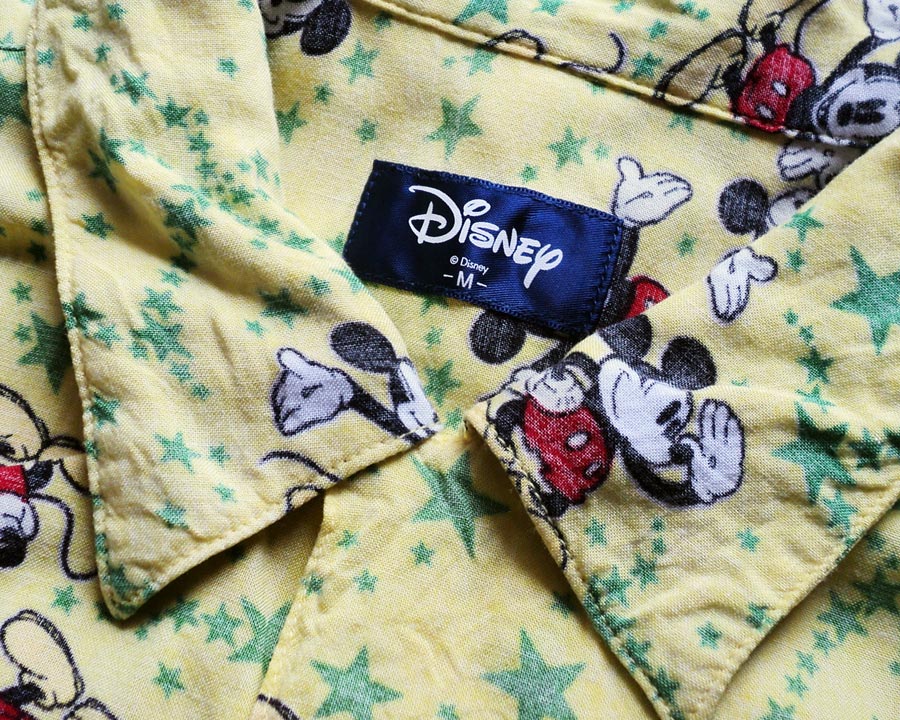เสื้อฮาวาย Disney ลาย Mickey Mouse