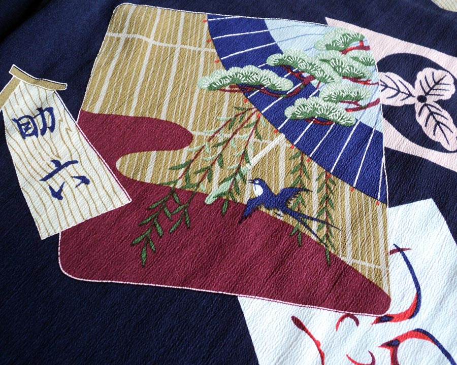 เสื้อฮาวายแขนยาวลายญี่ปุ่น Sun Surf - KABUKI DESIGN