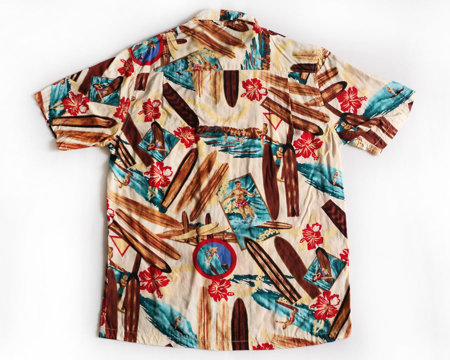 เสื้อฮาวาย KAMEHAMEHA - Surfing