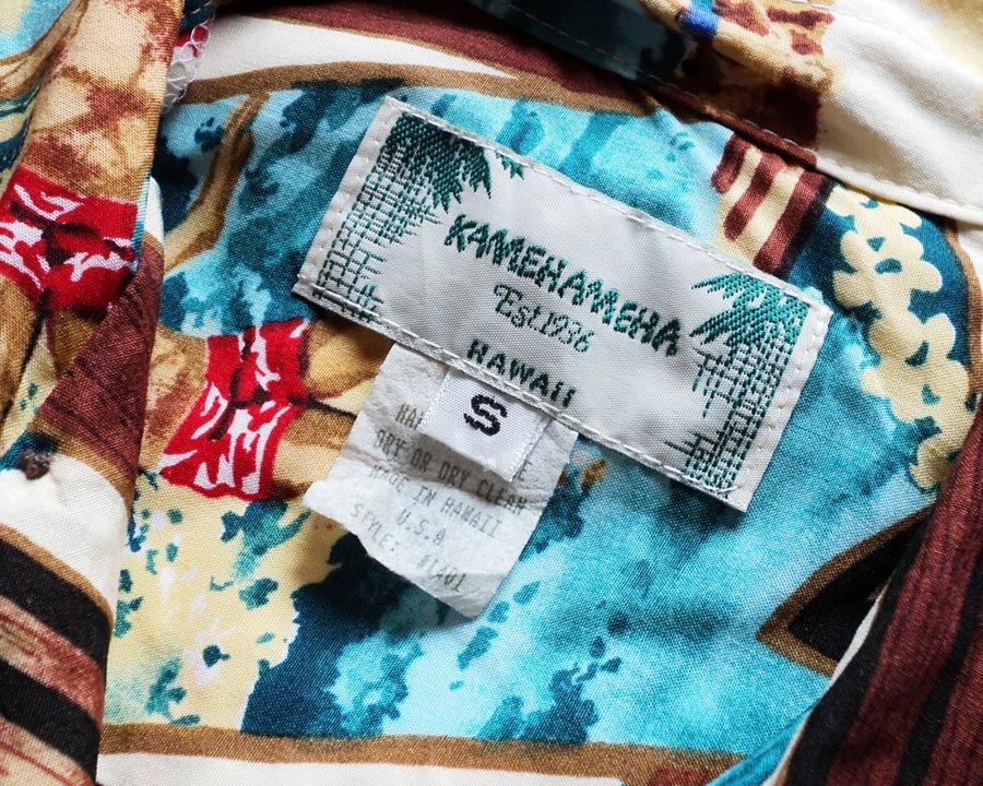 เสื้อฮาวาย KAMEHAMEHA - Surfing