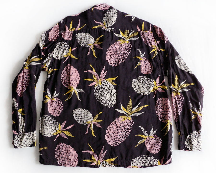 เสื้อฮาวายแขนยาว SUN SURF - PINEAPPLE