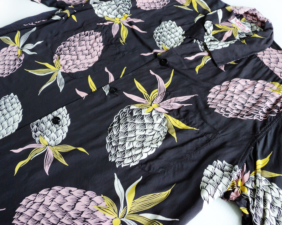 เสื้อฮาวายแขนยาว SUN SURF - PINEAPPLE