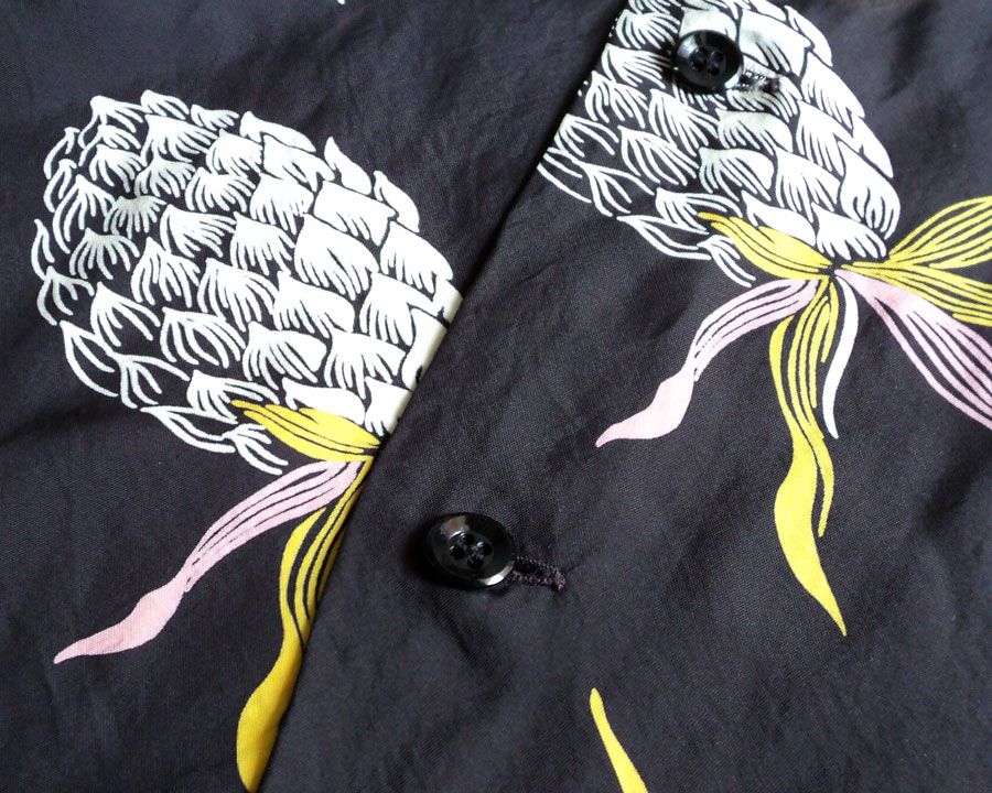 เสื้อฮาวายแขนยาว SUN SURF - PINEAPPLE
