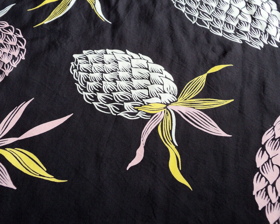เสื้อฮาวายแขนยาว SUN SURF - PINEAPPLE