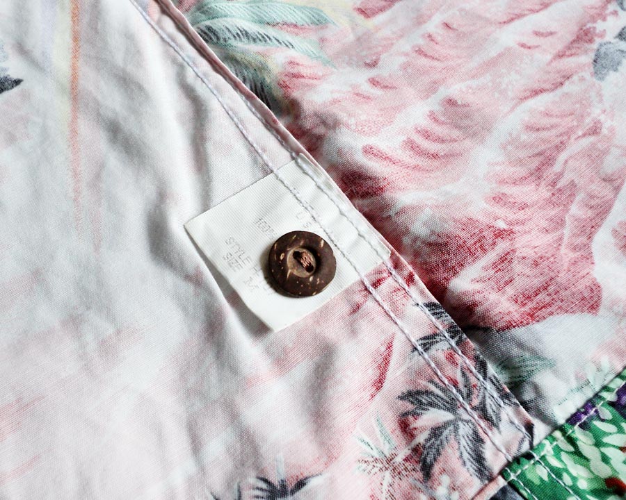 เสื้อฮาวาย HI KAMA'AINA ลาย วิวคลื่นทะเล