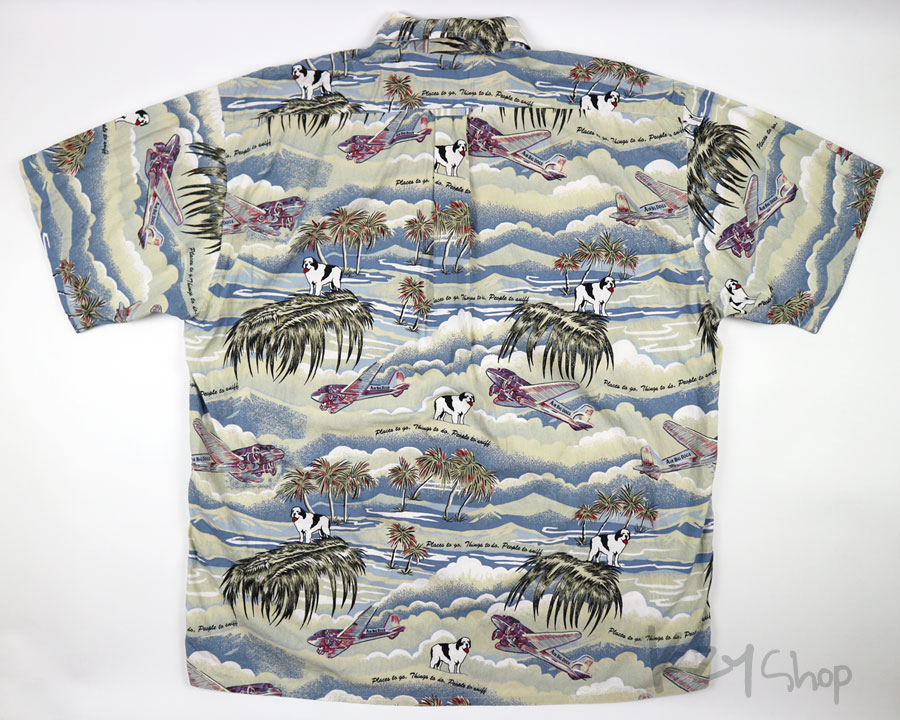 เสื้อฮาวาย BIG DOGS ลาย AIR BIG DOGS