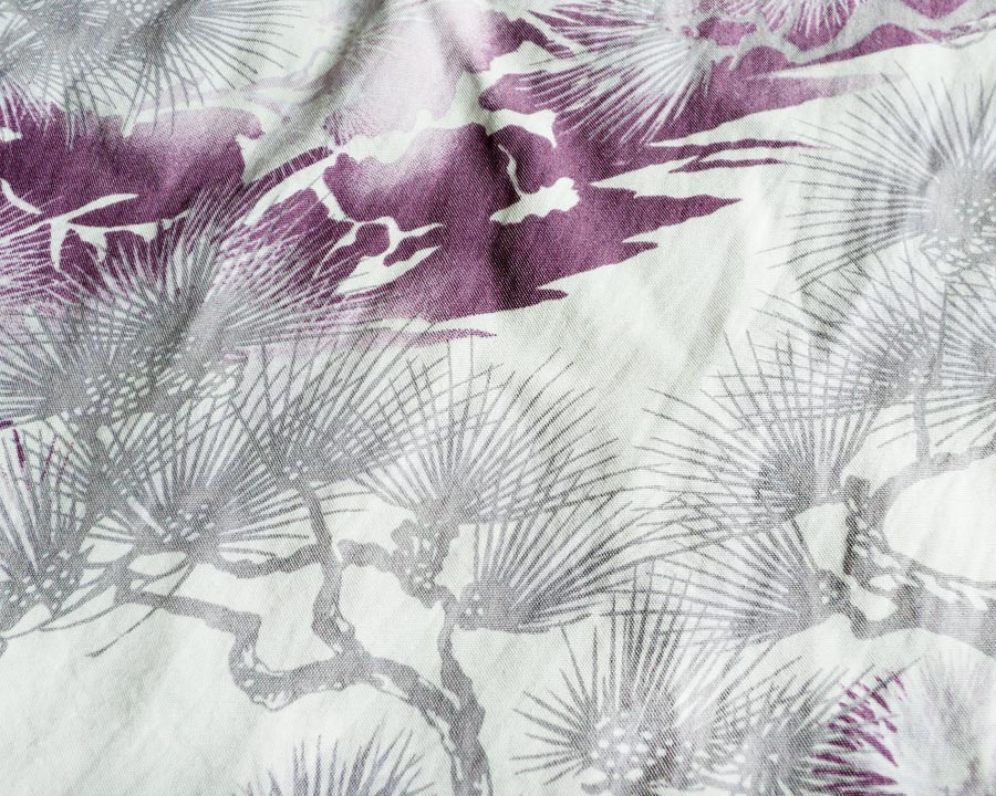 เสื้อฮาวายลายญี่ปุ่น TAKEO KIKUCHI ลาย นกเหยี่ยว