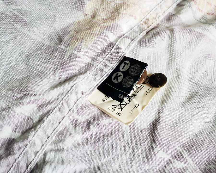 เสื้อฮาวายลายญี่ปุ่น TAKEO KIKUCHI ลาย นกเหยี่ยว