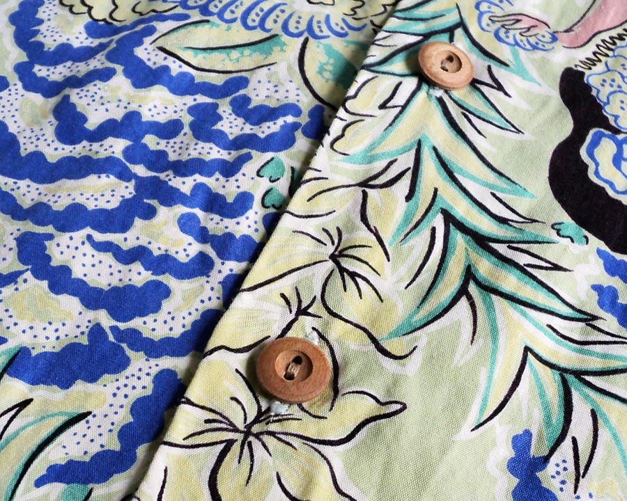 เสื้อฮาวาย SUN SURF - Vahines & Flowers Neckalaces