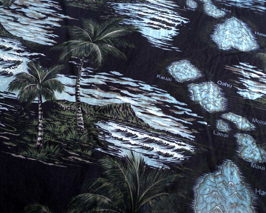 เสื้อฮาวาย Favant ลาย วิวทะเลหมู่เกาะต่างๆ 