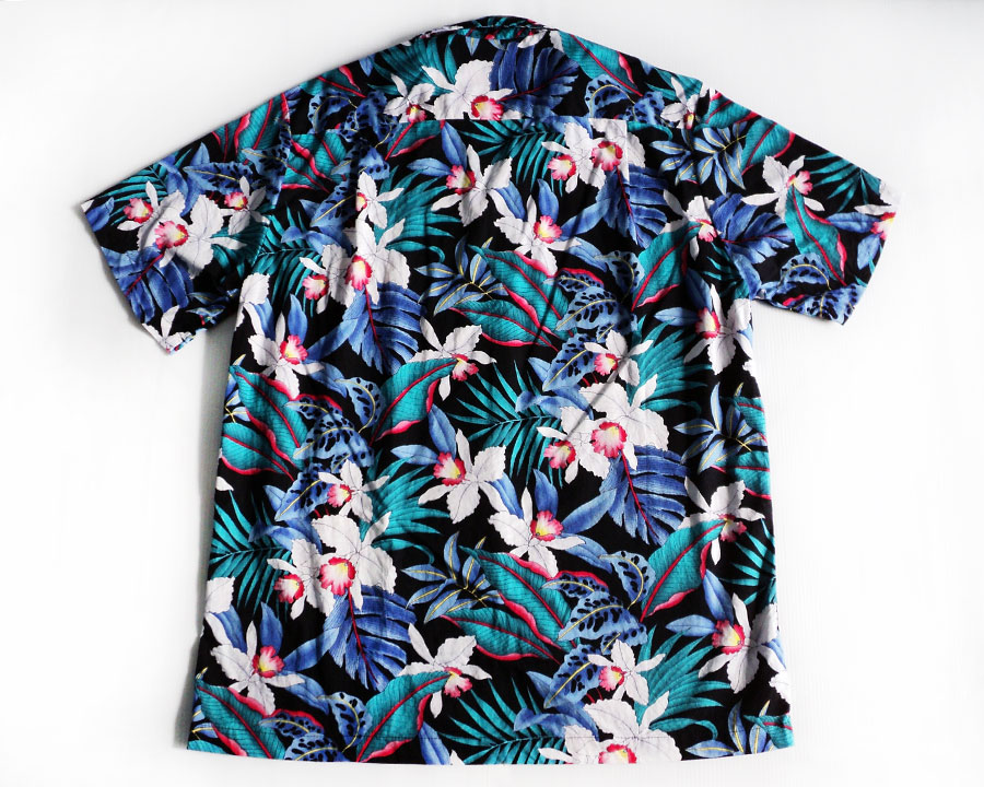 เสื้อฮาวาย Stephen ลาย ดอกกล้วยไม้