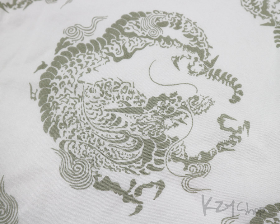 เสื้อฮาวายลายญี่ปุ่น E.YAZAWA ลาย มังกร