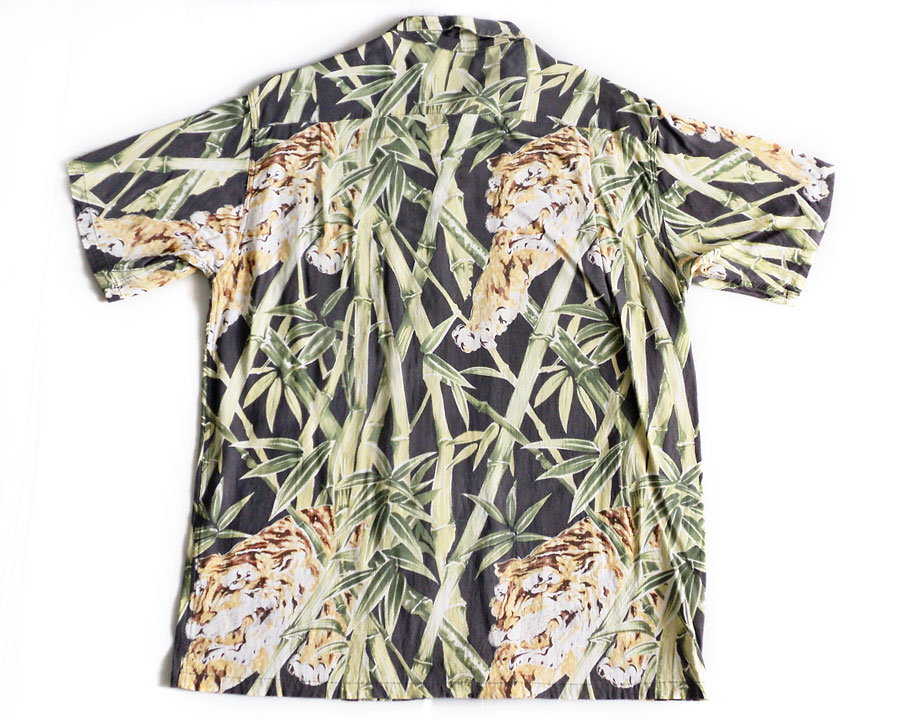 เสื้อฮาวายลายญี่ปุ่น Sun Surf - BAMBOO TIGER