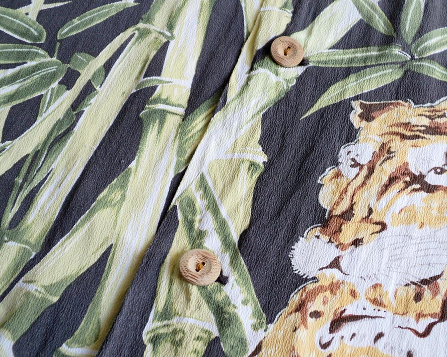 เสื้อฮาวายลายญี่ปุ่น Sun Surf - BAMBOO TIGER