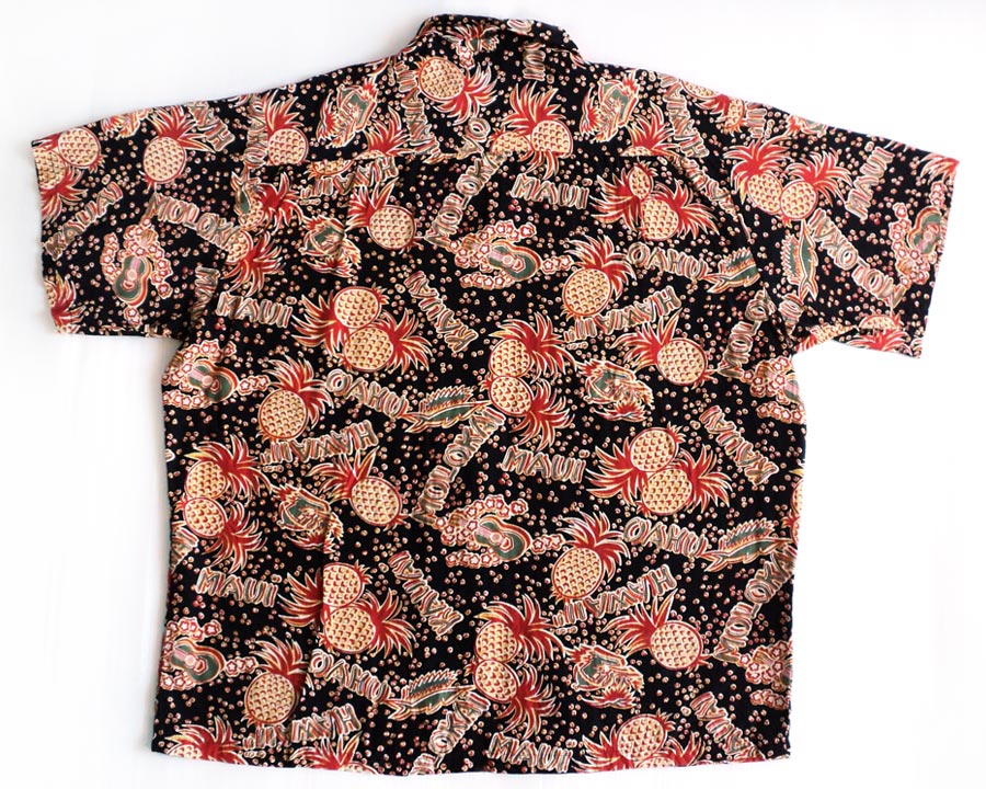 เสื้อฮาวาย Pineapple Juice ลาย สับปะรด