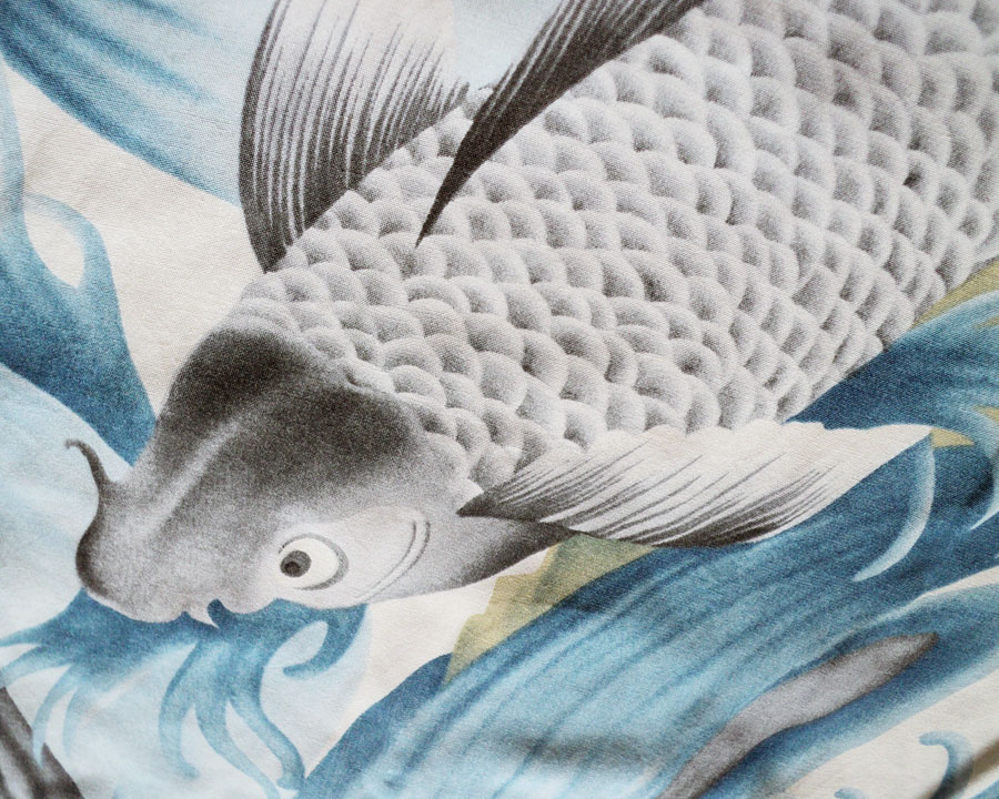 เสื้อฮาวายลายญี่ปุ่น Native ลาย ปลาคราฟ