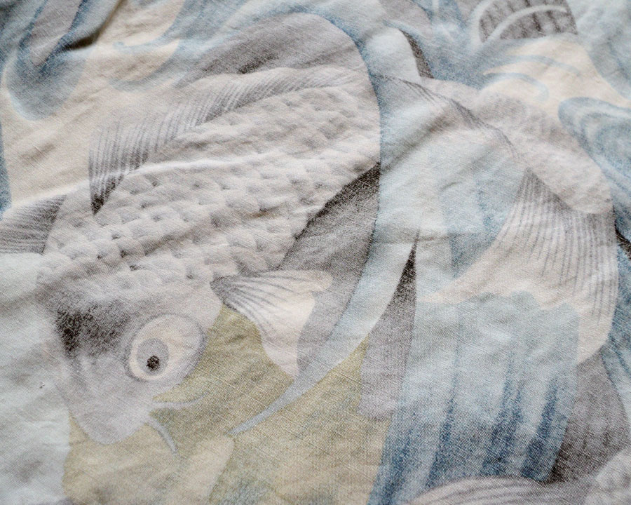 เสื้อฮาวายลายญี่ปุ่น Native ลาย ปลาคราฟ