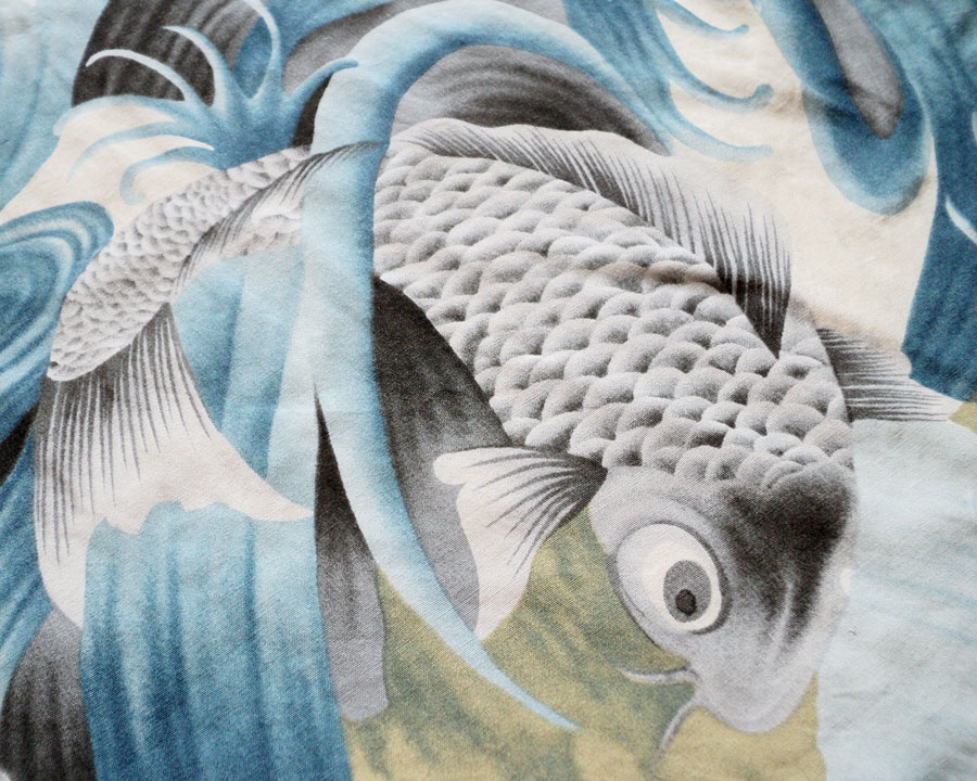 เสื้อฮาวายลายญี่ปุ่น Native ลาย ปลาคราฟ