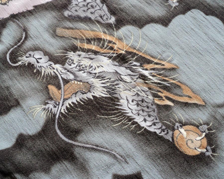 เสื้อฮาวายลายญี่ปุ่น Oniwa soto ลาย Tiger & Dragon
