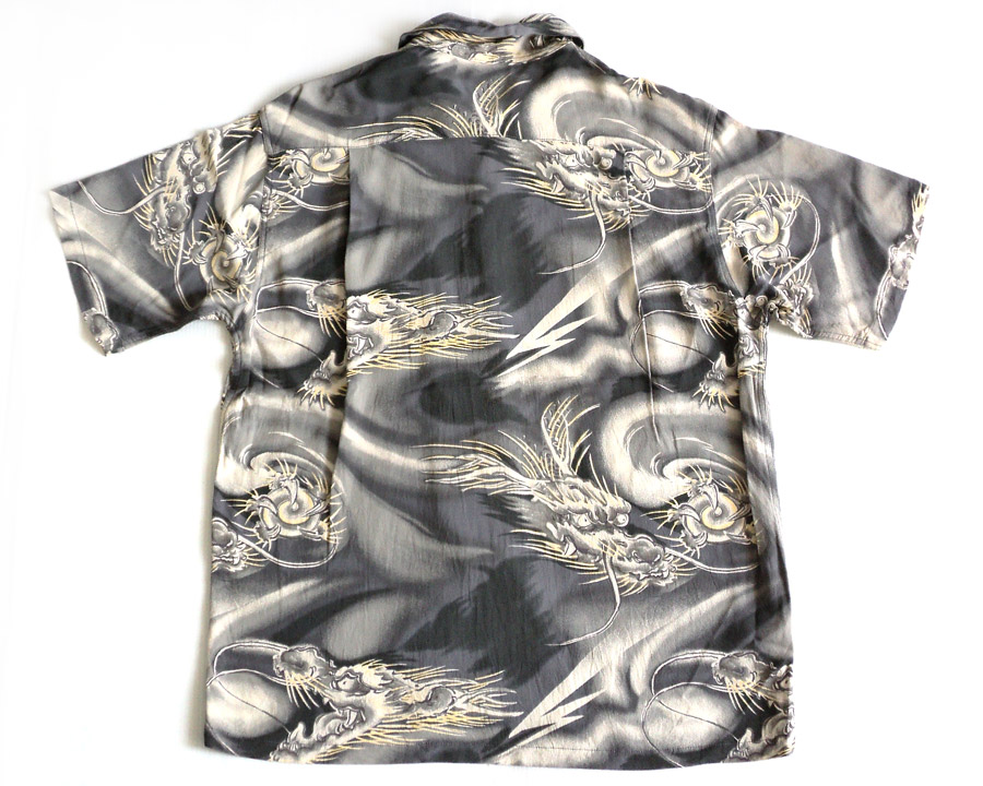 เสื้อฮาวายลายญี่ปุ่น Sun Surf - DRAGON