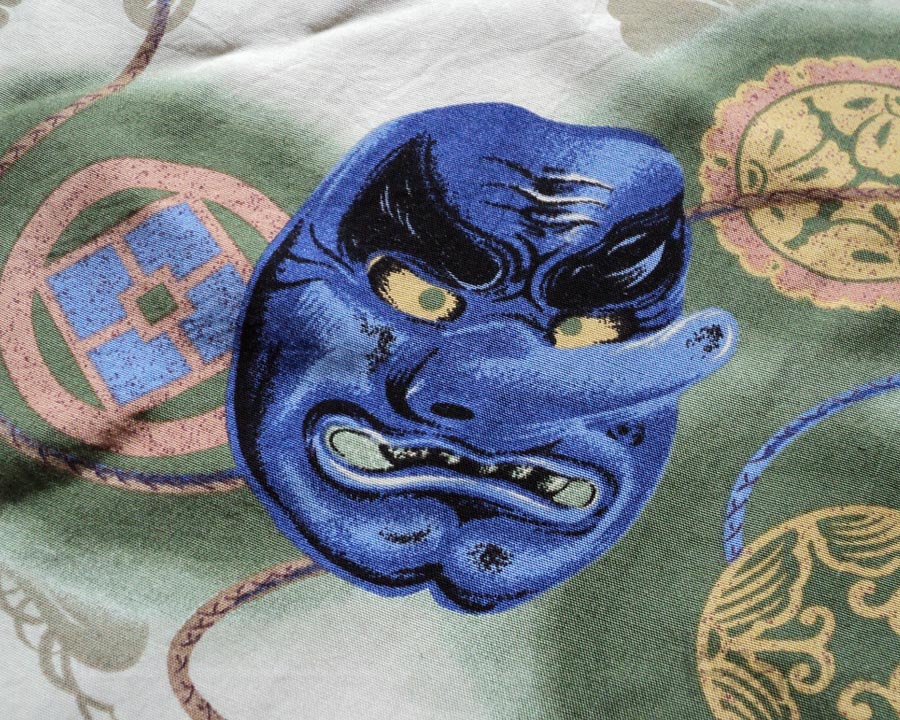 เสื้อฮาวายลายญี่ปุ่น KILAUEA ลาย ภูตผีปีศาจญี่ปุ่น