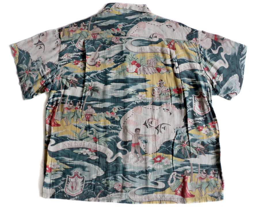 เสื้อฮาวาย SUN SURF - LAND OF ALOHA