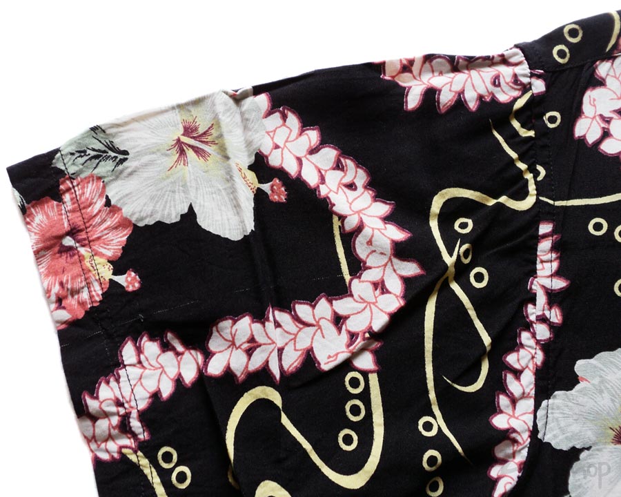 เสื้อฮาวาย Virgin Voyage ลาย พวงมาลัยดอกไม้