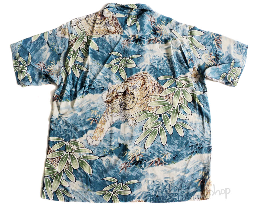 เสื้อฮาวายลายญี่ปุ่น Sun Surf - TIGER ESCAPES