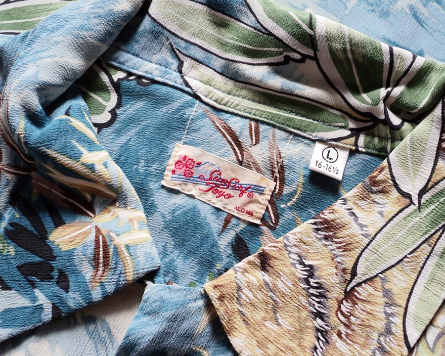 เสื้อฮาวายลายญี่ปุ่น Sun Surf - TIGER ESCAPES