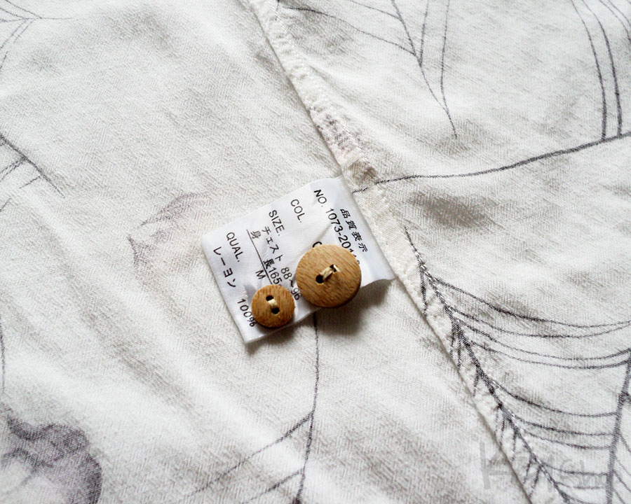 เสื้อฮาวายลายญี่ปุ่น Oniwa soto ลาย หัวกะโหลกกับใยแมงมุม