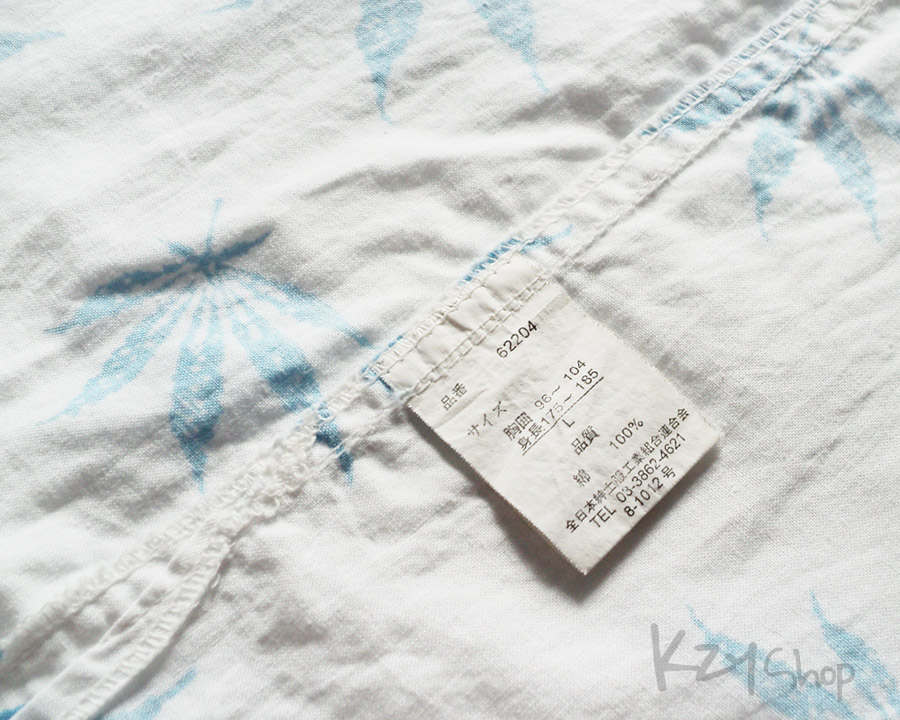 เสื้อฮาวาย Patina Vintage ลาย ใบกัญชา