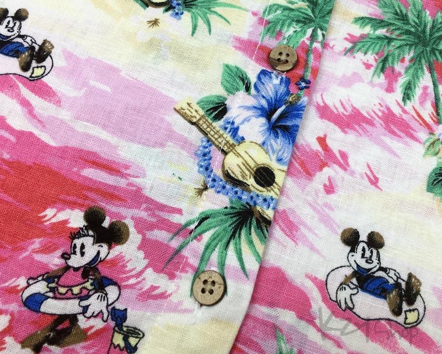 เสื้อฮาวาย Disney - MICKEY & MINNIE Aloha