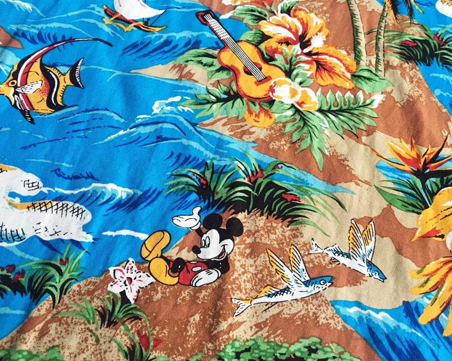 เสื้อฮาวาย Disney - MICKEY & MINNIE Aloha