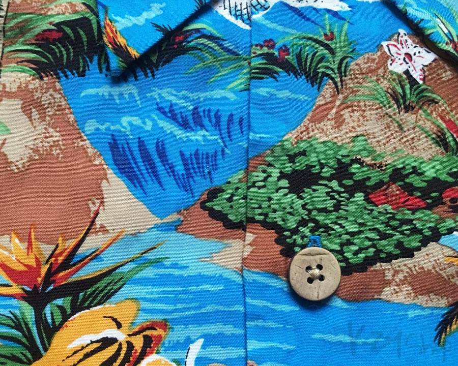 เสื้อฮาวาย Disney - MICKEY & MINNIE Aloha