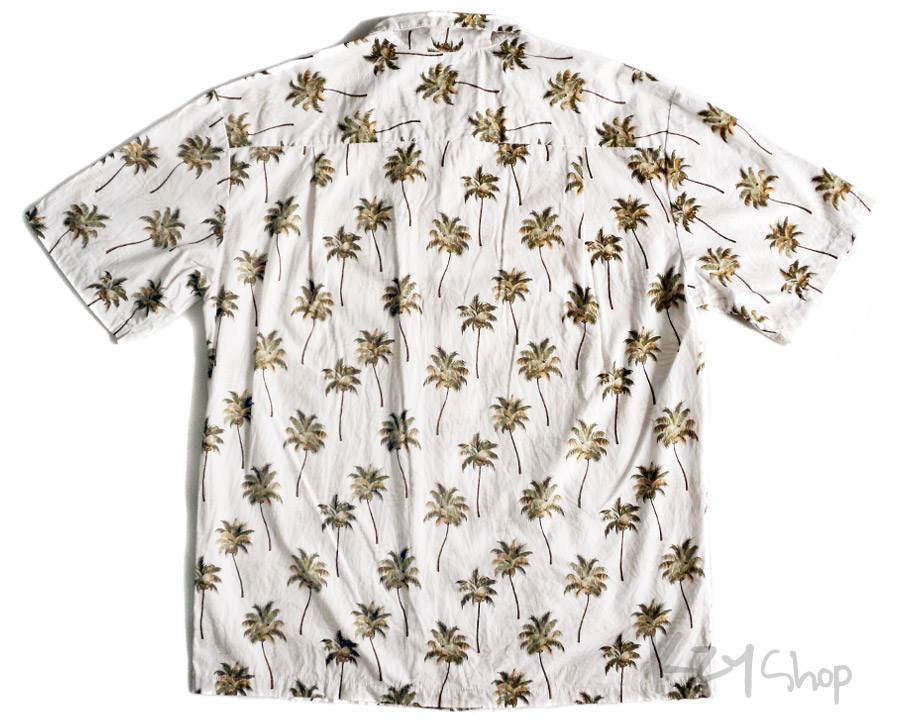 เสื้อฮาวาย KY'S ลาย ต้นมะพร้าว