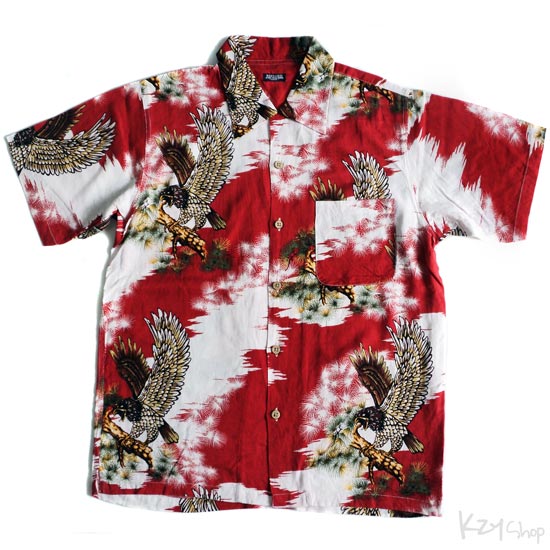 เสื้อฮาวายลายญี่ปุ่น REFINED ลาย นกอินทรีย์