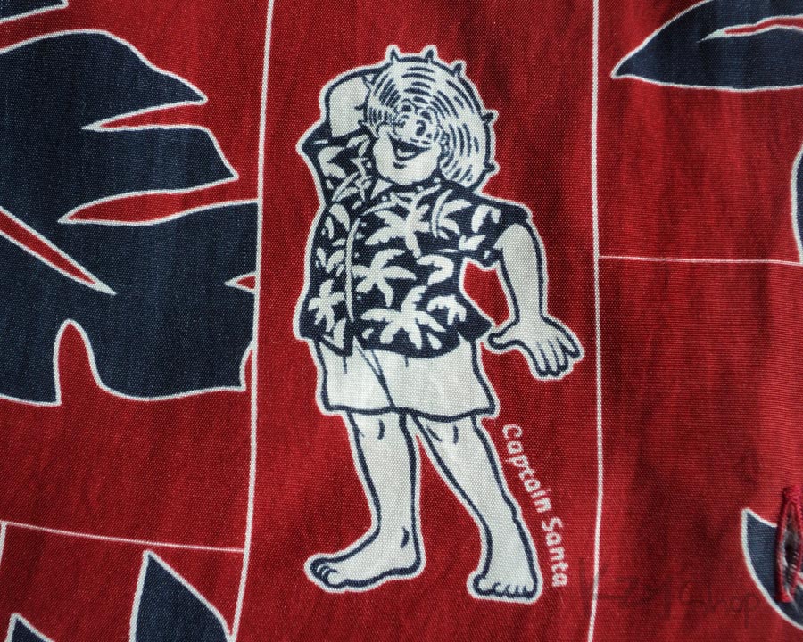 เสื้อฮาวาย CAPTAIN SANTA ลาย กัปตันซานต้าและผองเพื่อน