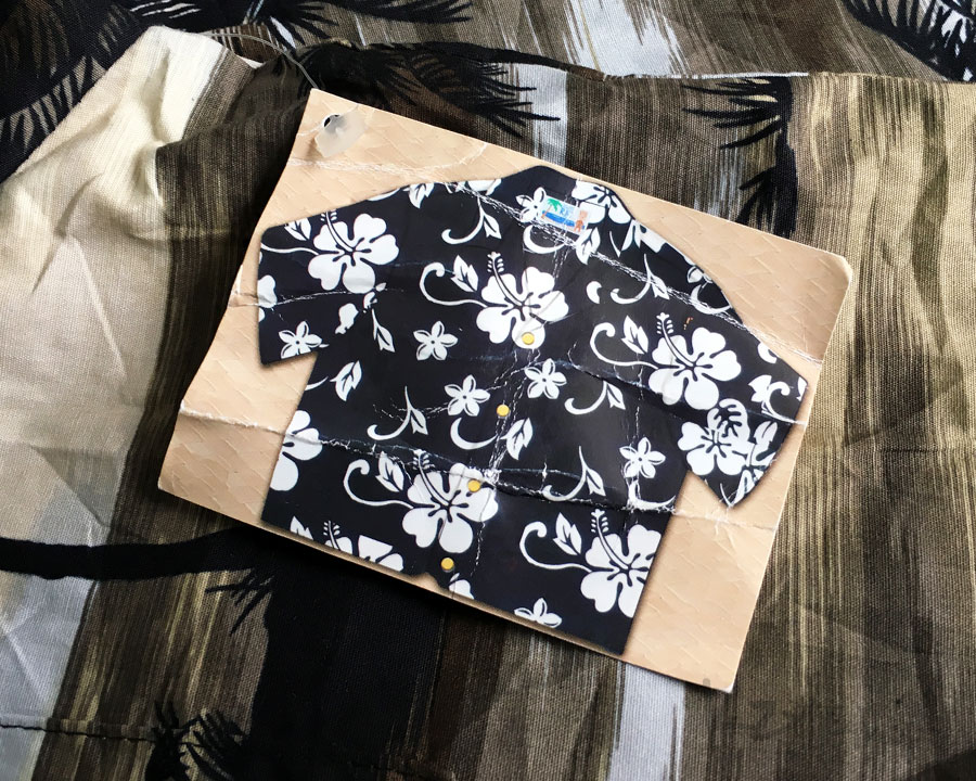 เสื้อฮาวาย RJC ลาย วิวชายทะเล ต้นมะพร้าว